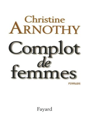 cover image of Complot de femmes